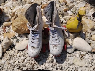 Patines blancos talla 35