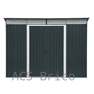 Caseta Metálica Top Shed Pent Roof Antracita 173x263x201 cm - Duramax