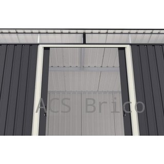 Caseta Metálica Top Shed Pent Roof Antracita 173x263x201 cm - Duramax