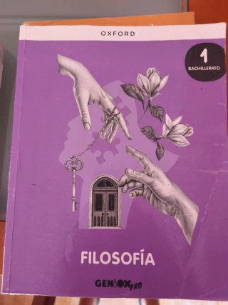 Filosofía 1º Bachillerato. Libro del estudiante...