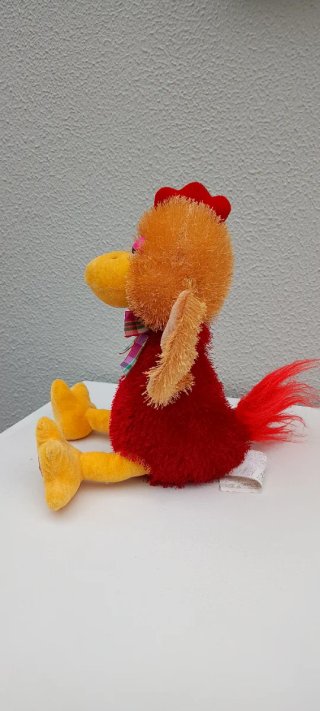 Gallina de peluche con sonido