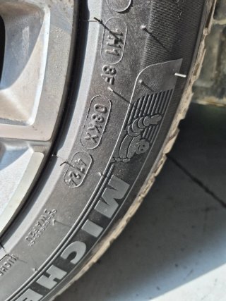 Neumáticos Michelin 80% vida útil