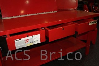 Banco Mesa Trabajo Metal 2000x640 mm - 65260 - Mader