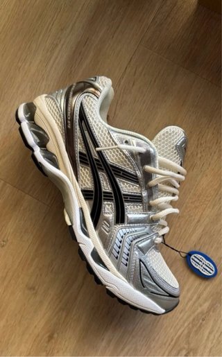 Asics Gel Kayano 14 Cream Black Metallic Plum