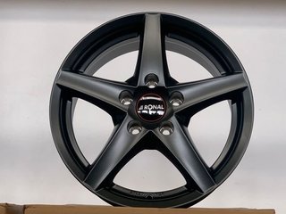 4 LLANTAS  Ronal r41 7X16 5X114.3 ET40 BLACK