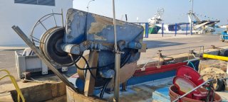 Maquinilla de trasmallo para pesca