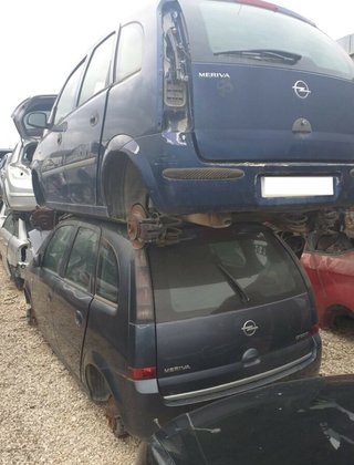 Opel 205961 asiento delantero derecho meriva blue