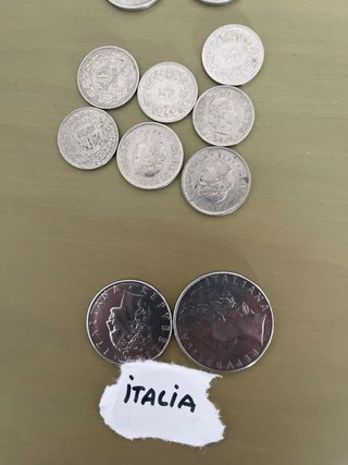 Colección de monedas de varios países