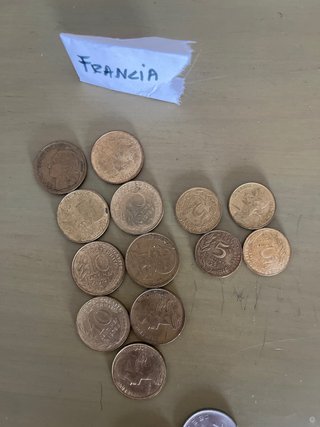 Colección de monedas de varios países