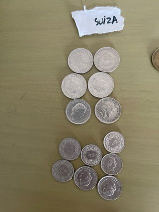 Colección de monedas de varios países