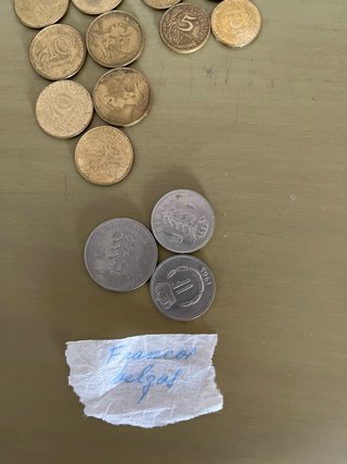 Colección de monedas de varios países