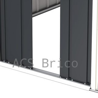 Caseta Metálica Eco Calpe 233x262x191 cm - Duramax
