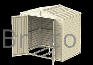 Caseta PVC Duramate III 160x239x185 cm - Duramax