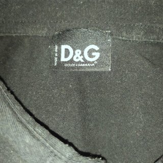Polo Dolce & Gabbana Nero Manica Corta Tg 50