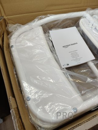 Taburete Plegable con Respaldo - AMAZON BASICS