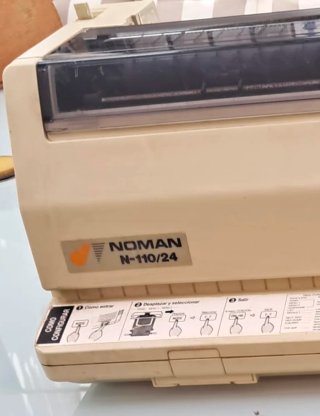 Impresora Noman N-110/24 Matricial Beige