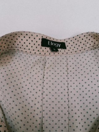 Blusa sin mangas lunares rosa palo