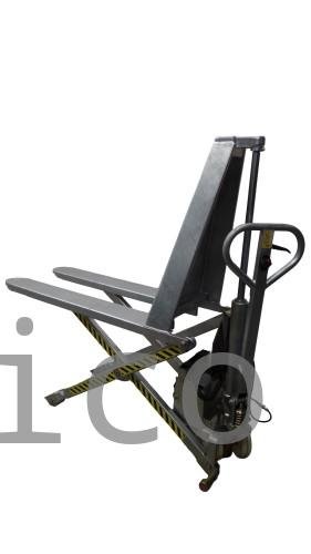 Transpaleta Tijera Galvanizada Eléctrica - 1000 Kg