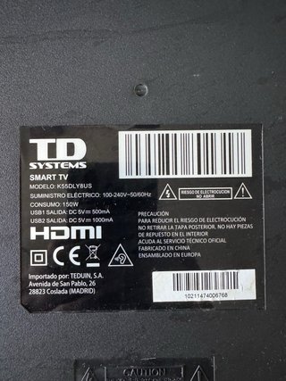 Tiras LED Retroiluminación TV Systems K55