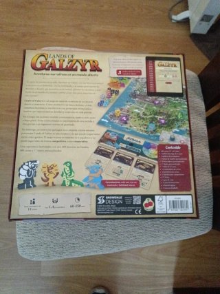 Lands of Galzyr Juego de Mesa en español