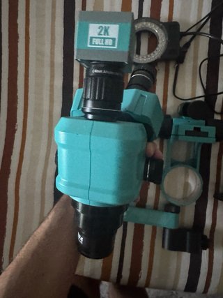 Microscopio Trinocular RF4 360º Con camara 2k