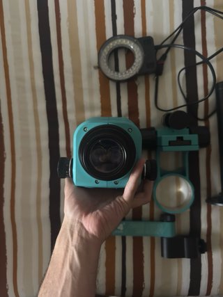 Microscopio Trinocular RF4 360º Con camara 2k