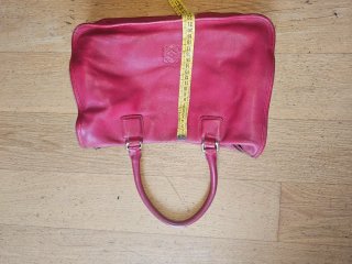 Bolso Loewe Rojo Piel