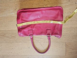 Bolso Loewe Rojo Piel