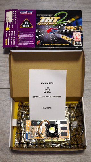 Scheda Video Nvidia TNT2 M64 Video Excel Box Rare
