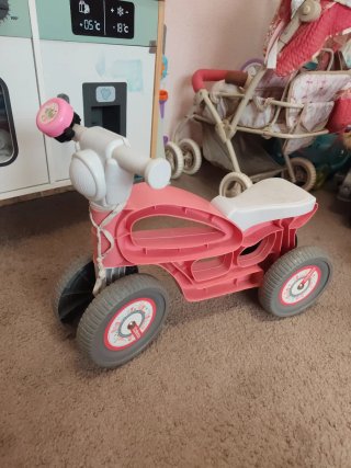 Triciclo Moto Infantil Rosa