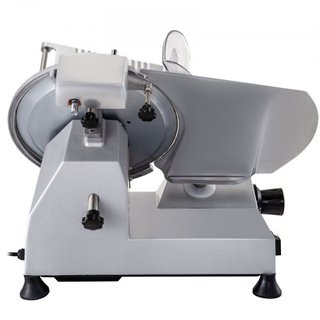 Cortadora de Carne Comercial, Cortadora de Alimentos Eléctrica de 320W, Cortadora de Alimentos Eléctrica de Cuchilla de Acero al Carbono de 12 Pulgadas, Cortadora de Carne de 350-400RPM, Grosor Aj...