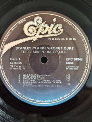Disco LP The Clarke / Duke Project Jazz