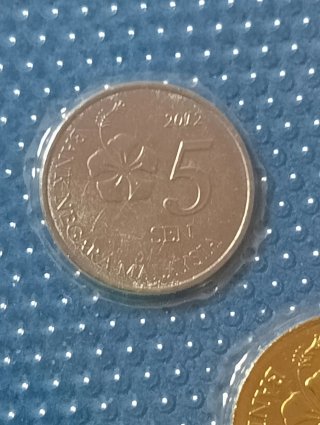 Monete Malesia  5, 10, 20 Sen