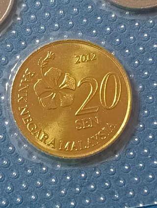 Monete Malesia  5, 10, 20 Sen