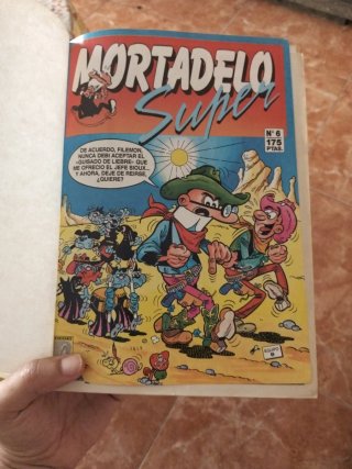 Còmic super risas Mortadelo y Filemón  número 6