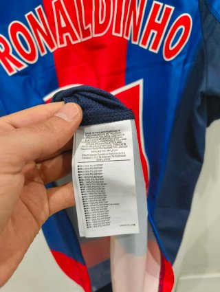 Camiseta PSG Retro Nike Ronaldinho Talla M