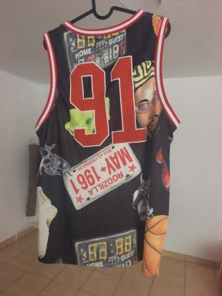 Camiseta tirantes Dennis Rodman multicolor
