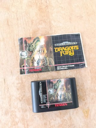 Dragon's Fury Sega Mega Drive videojuego megadrive