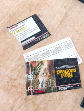 Dragon's Fury Sega Mega Drive videojuego megadrive