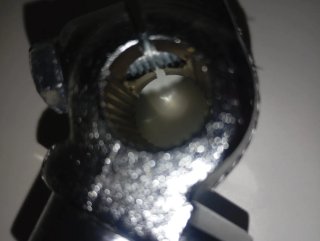 Palanca de arranque moto cromada