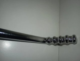 Palanca de arranque moto cromada