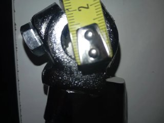 Palanca de arranque moto cromada