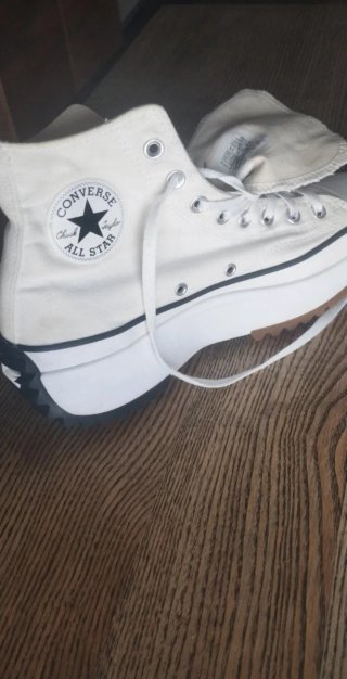 Zapatillas Converse plataforma blancas