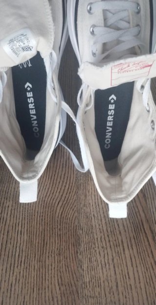 Zapatillas Converse plataforma blancas