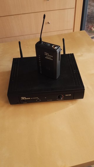 Sistema de micrófono inalámbrico T.bone TWS 16 PT