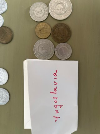 Colección de monedas antiguas