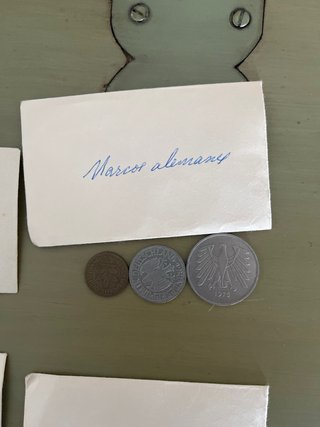 Colección de monedas antiguas