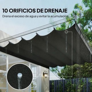 Repuesto Pérgola Negra