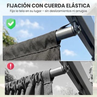 Repuesto Pérgola Negra