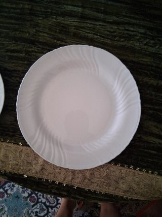 Completo da18 Piatti Tognana Ceramica Bianchi